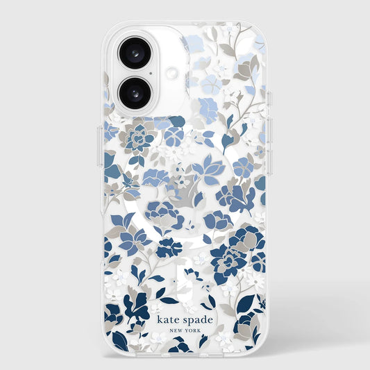 IPHONE 16 KATE SPADE NEW YORK FLOWERBED BLUE