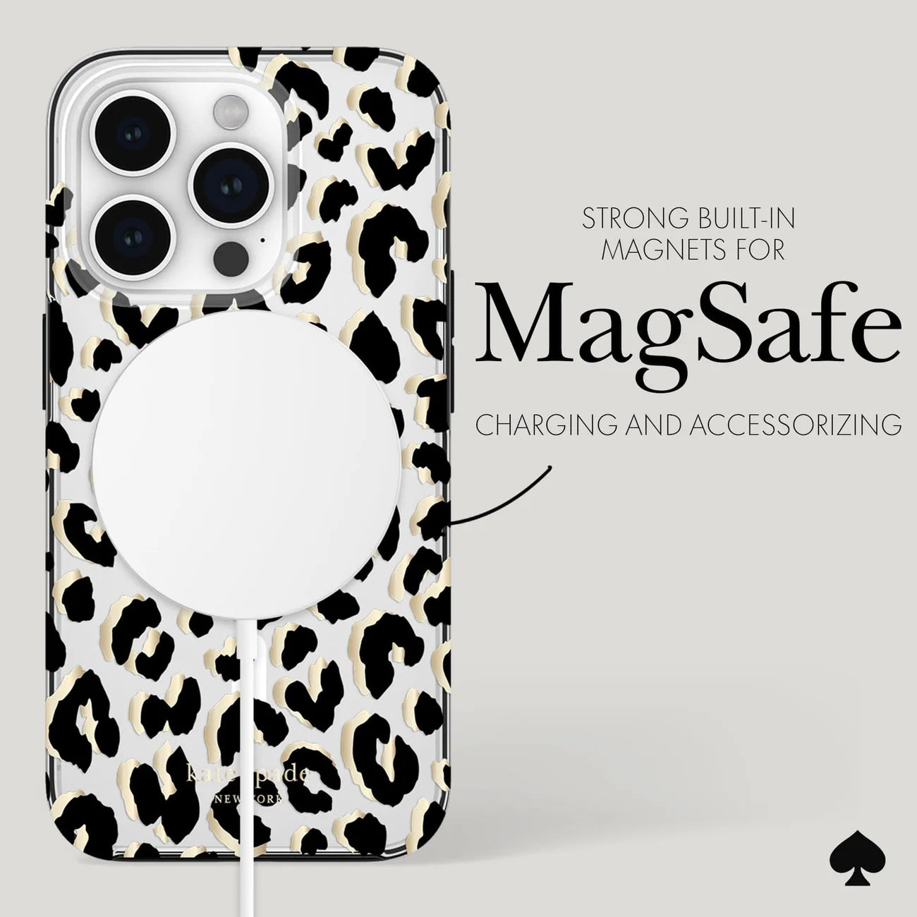 IPHONE 14 PRO MAX KATE SPADE NEW YORK CITY LEOPARD